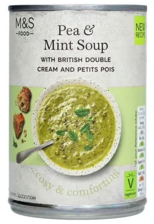 Marks & Spencer Erbsen-Minze-Suppe