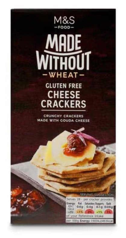 Marks & Spencer Made Without Crackers mit Gouda Käse glutenfrei