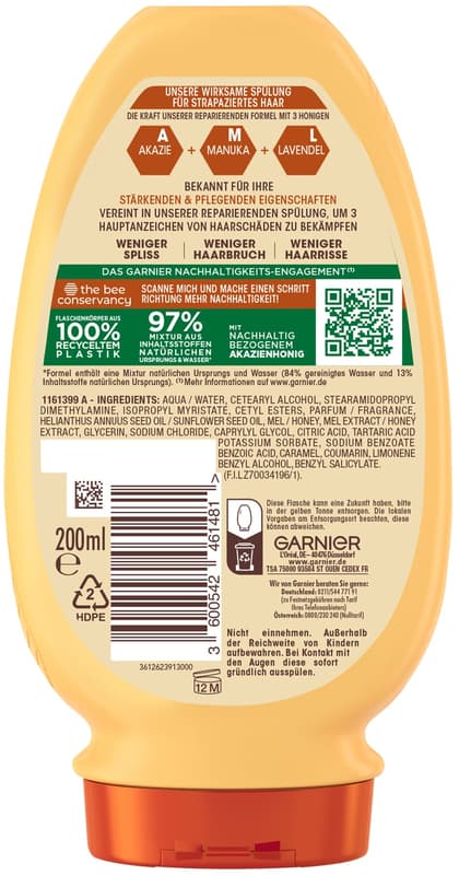 Garnier True Treasures Conditioner Honey Treasures