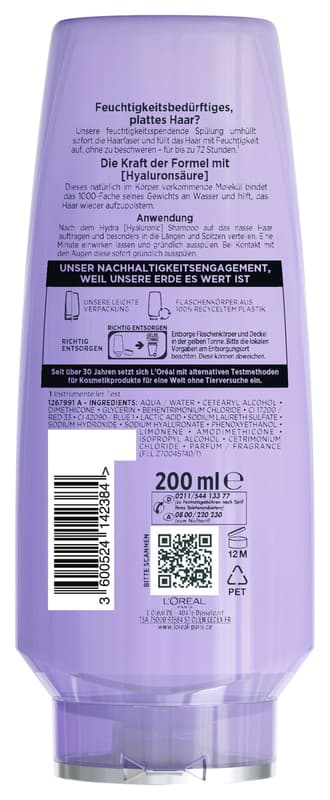 L'Oréal Paris Elvital Hydra [Hyaluronic] Conditioner