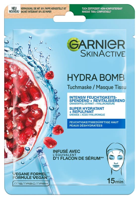 Garnier SkinActive Hydra Bomb Sheet Mask Pomegranate Extract
