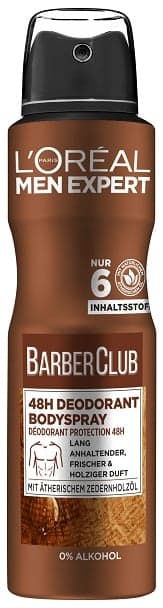 L'Oréal Men Expert Barber Club 48H Body Spray