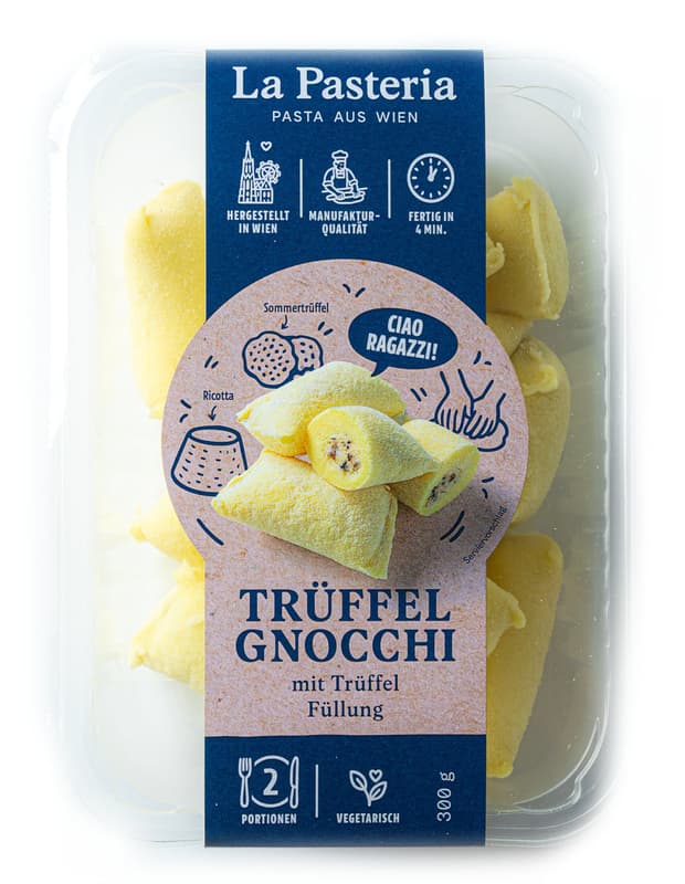 La Pasteria Gnocchi filled with truffle