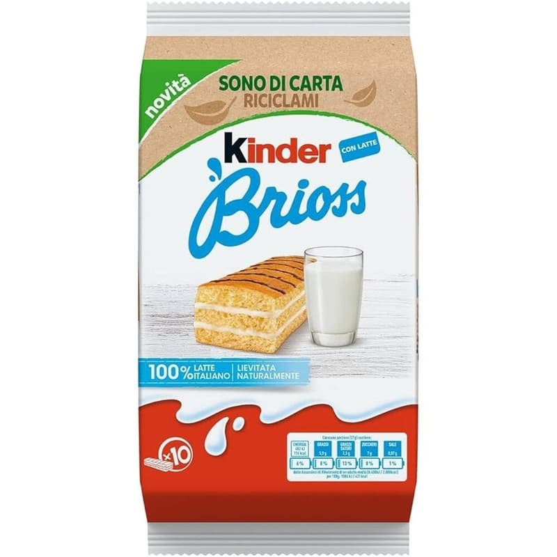 Ferrero Kinder Brioss Latte