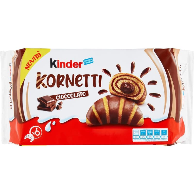Ferrero Kinder Kornetti Cioccolato