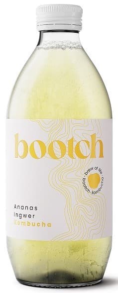 Bootch Kombucha ORGANIC Pineapple-Ginger
