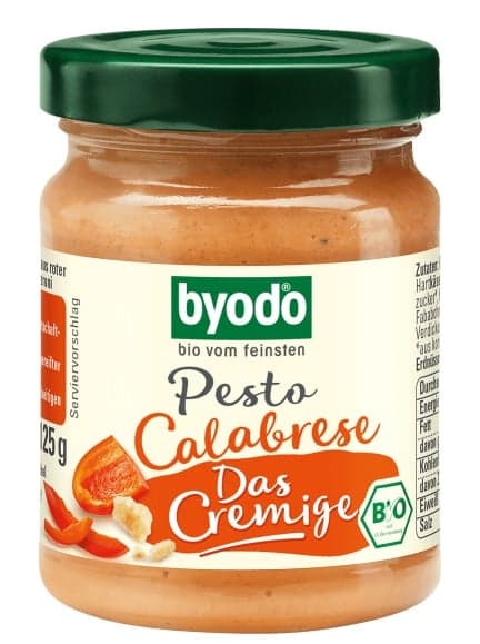 Byodo BIO Pesto Calabrese, cremig
