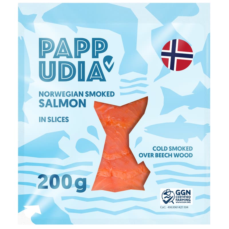 Pappudia norwegian smoked salmon