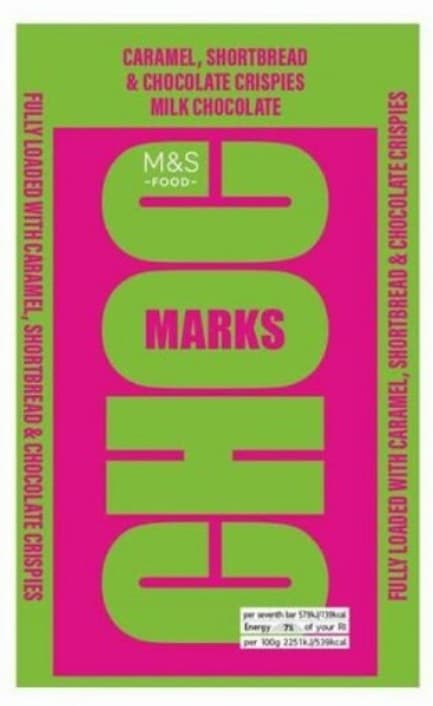 Marks & Spencer Caramel, Shortbread & Chocolate Crispies Milk Chocolate