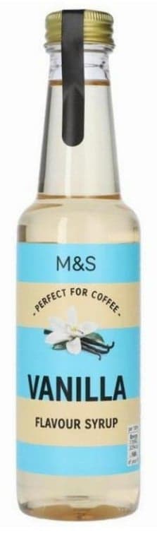 Marks & Spencer Vanilla Syrup