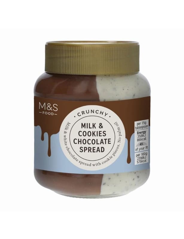 Marks & Spencer Milk & Cookies Chocolate Spread