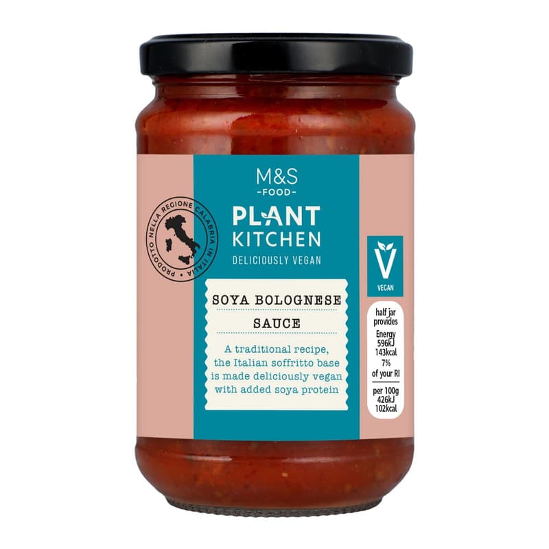 Marks & Spencer Plant Kitchen Soya Bolognese Sauce