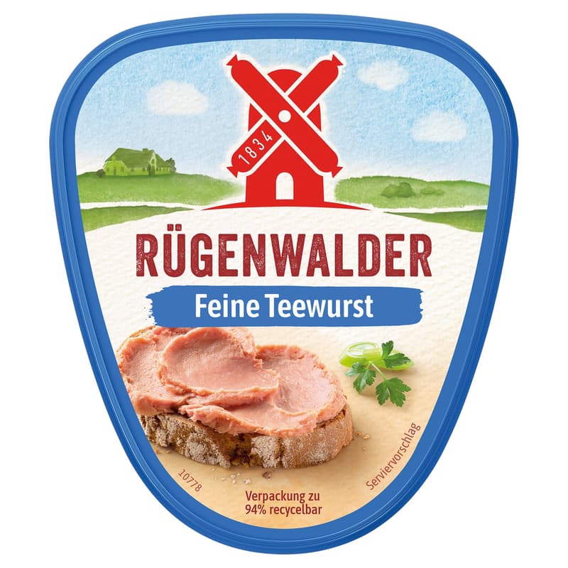 Rügenwalder Teewurst fein
