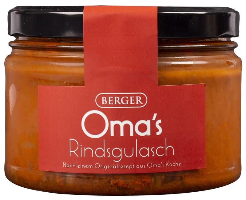 Berger Oma´s Rinds-Gulasch