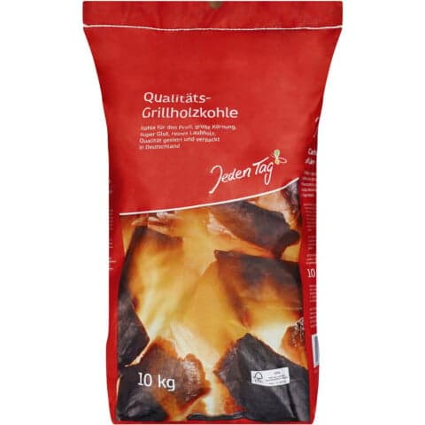Jeden Tag Grillholzkohle