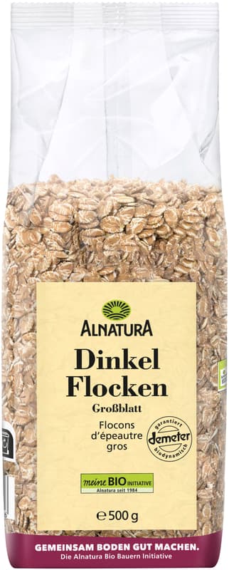 Alnatura Organic Spelt Flakes Large Leaf