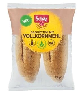 Schär baguettini with wholemeal flour, gluten-free