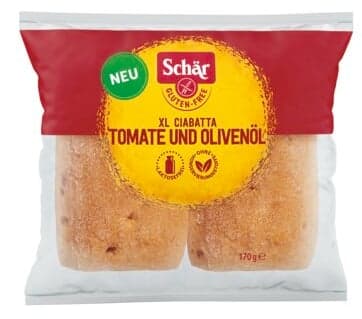 Schär XL Ciabatta Tomate und Olivenöl  glutenfrei