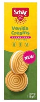 Schär Sugar Free Vanilla Creams glutenfrei
