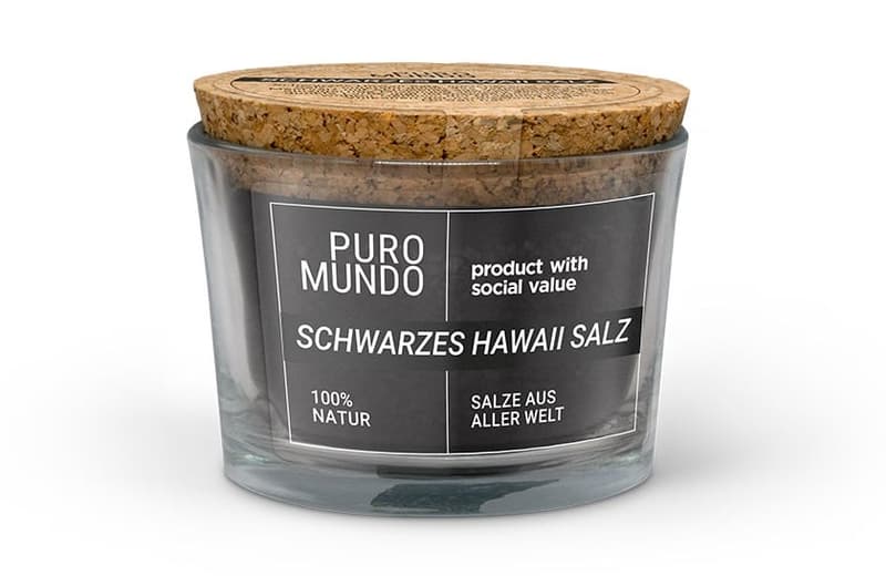 Puro Mundo Schwarzes Hawaii Salz