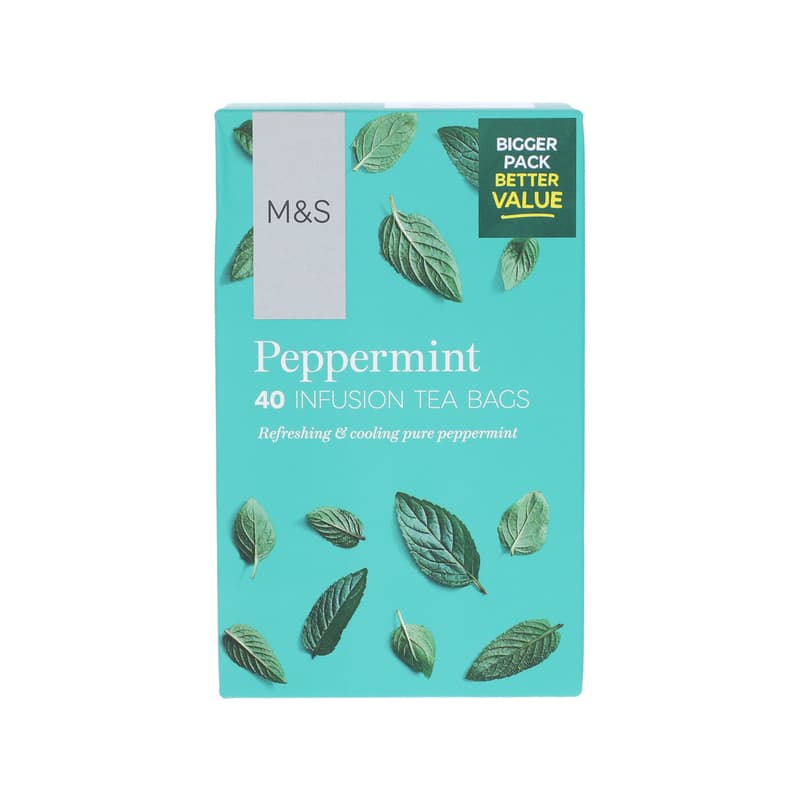 Marks & Spencer Peppermint Infusion Tea Bags