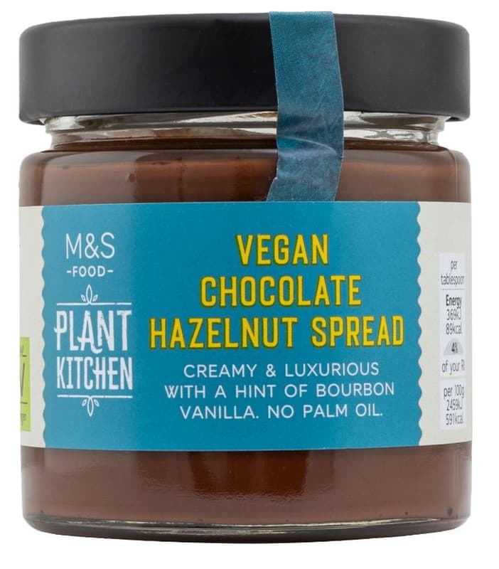 Marks & Spencer Plant Kitchen Chocolate Hazelnut Spread vegan