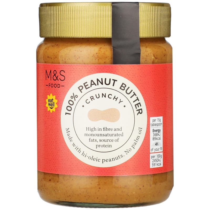 Marks & Spencer 100% Peanut Butter Crunchy