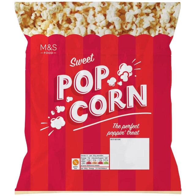Marks & Spencer Sweet Popcorn