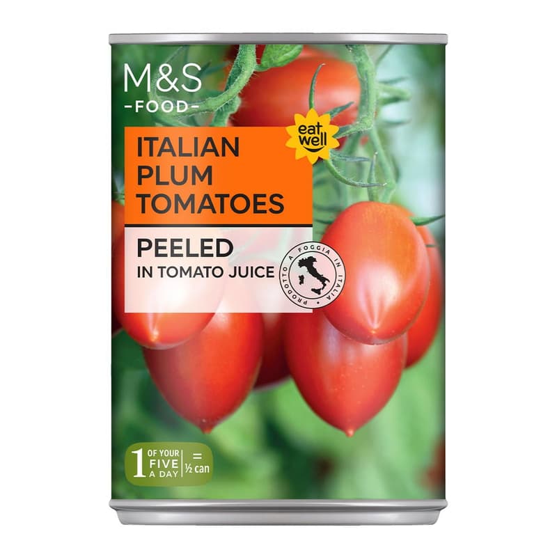 Marks & Spencer Italian Peeled Plum Tomatoes