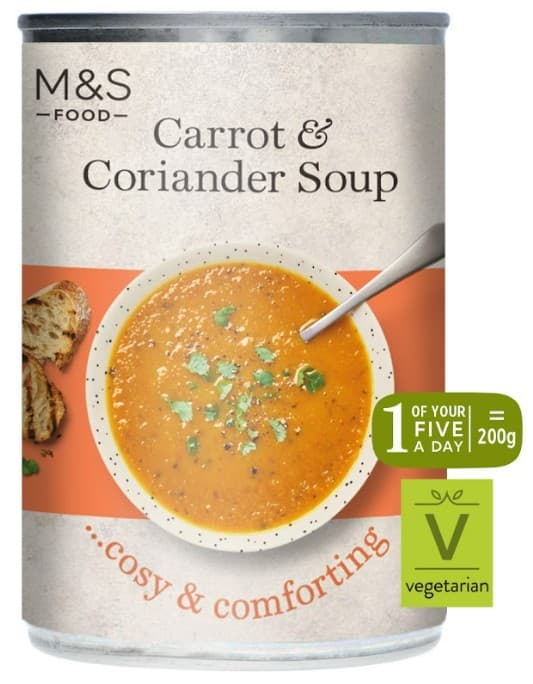 Marks & Spencer Carrot & Coriander Soup