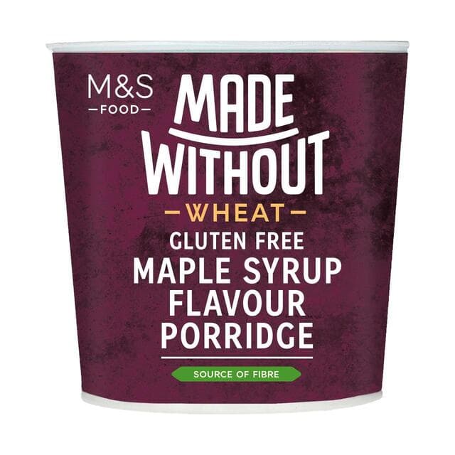 Marks & Spencer Made Without Maple Syrup Flavour Porridge glutenfrei