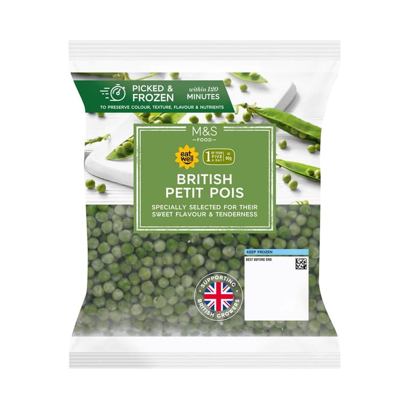 Marks & Spencer British Petit Pois (tiefgekühlt)