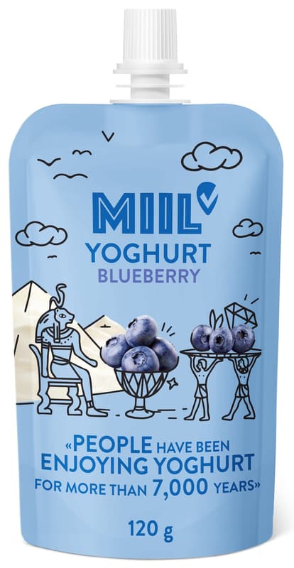Miil Joghurt Quetschie Heidelbeere