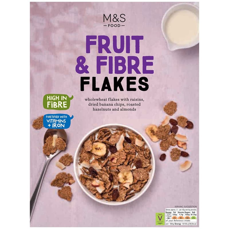 Marks & Spencer Fruit & Fibre Flakes