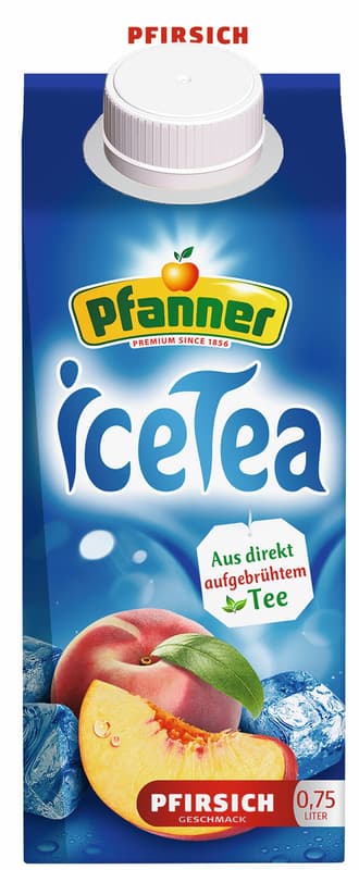 Pfanner Eistee Pfirsich