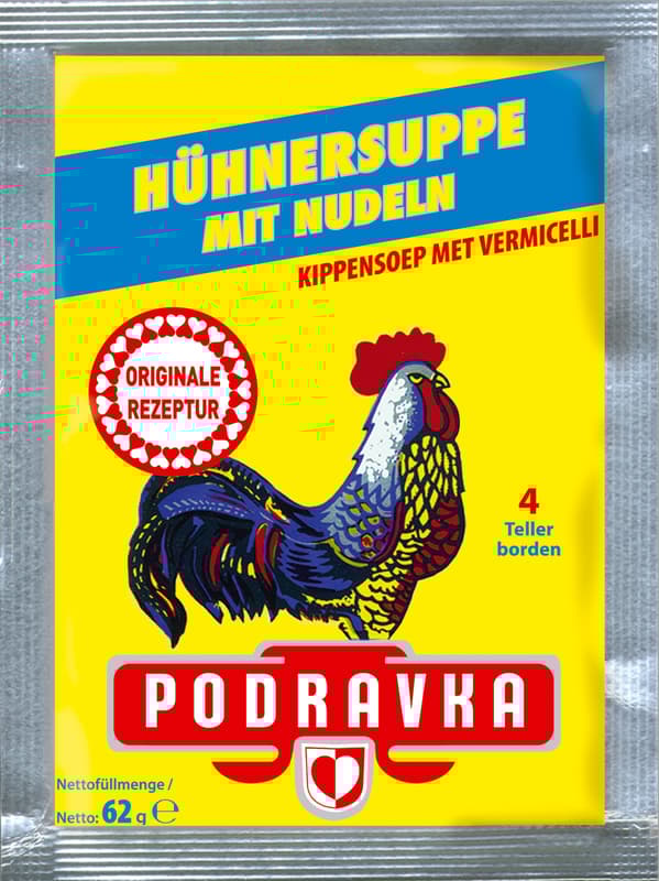 Podravka Hühnersuppe mit Nudeln