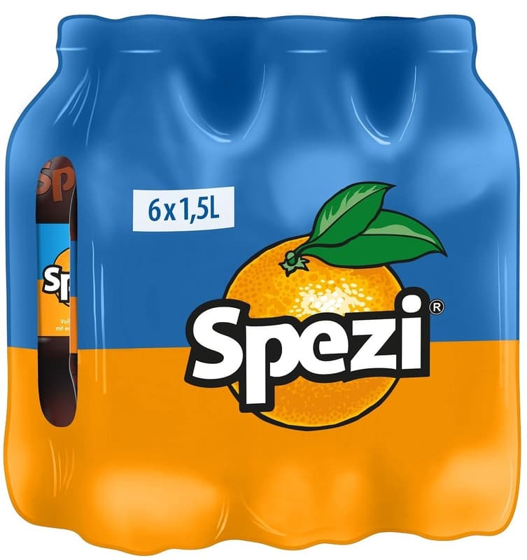 Spezi Orange 6x1,5l (EinwegPFAND)