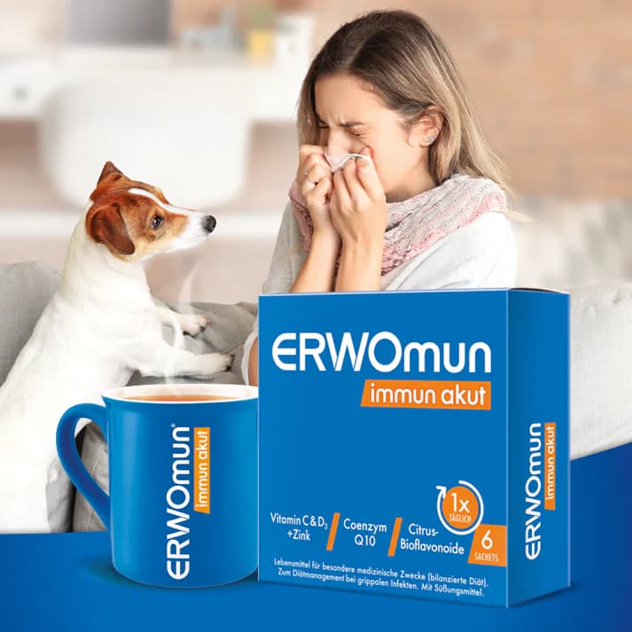 ERWOMUN IMMUN AKUT PLV SACHETS
