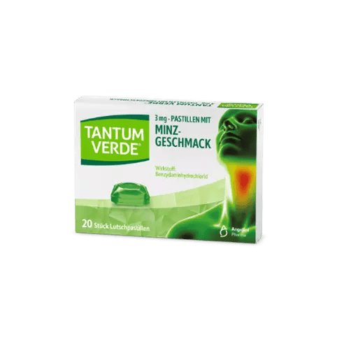 Tantum Verde 3 mg - Pastillen mit Minzgeschmack