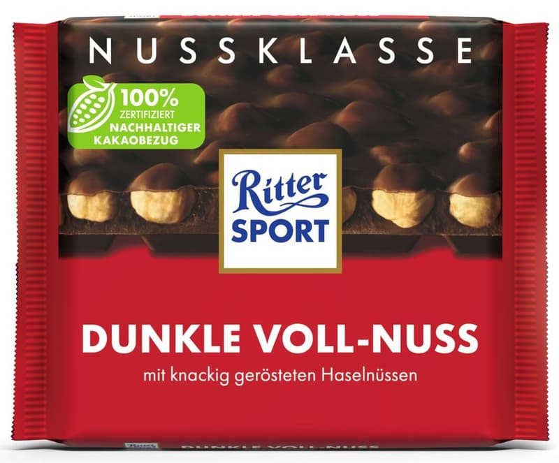 Ritter Sport Dark Whole Hazelnut