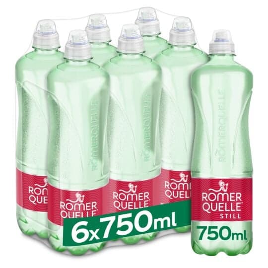 Römerquelle Still Sportflasche 6x750ml (EinwegPFAND)