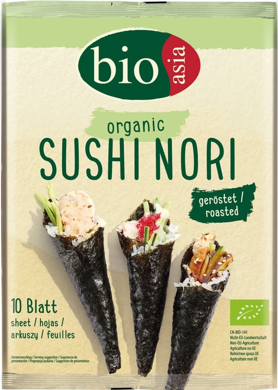 BioAsia BIO Seetang, geröstet, für Sushi