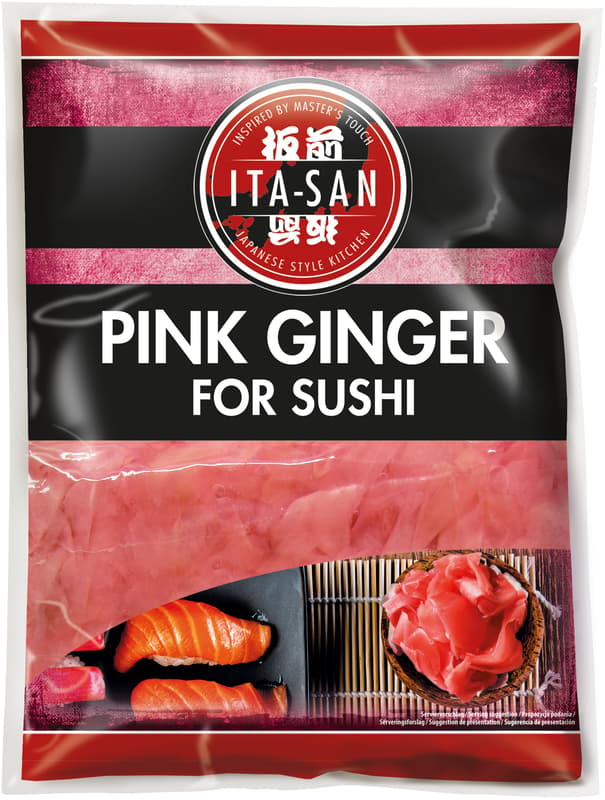 Ita-San Ingwer, eingelegt, pink