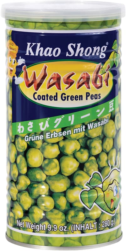 Khao Shong Grüne Erbsen mit Wasabi