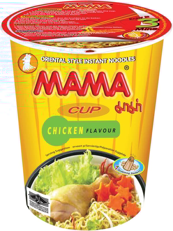 Mama Instant Cup Noodles, Chicken