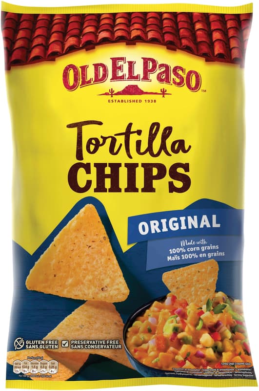Old el Paso Tortilla Chips gesalzen glutenfrei
