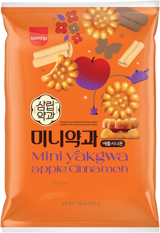 Samlip Mini Yakgwa Kekse, Apfel Zimt