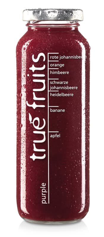 true fruits smoothie purple
