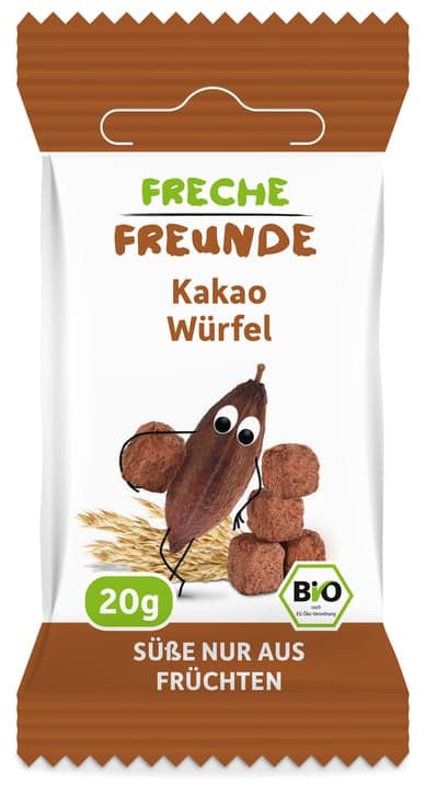 Freche Freunde BIO Cocoa Cubes