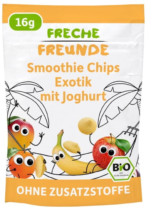 Freche Freunde BIO Smoothie Chips Exotik mit Joghurt